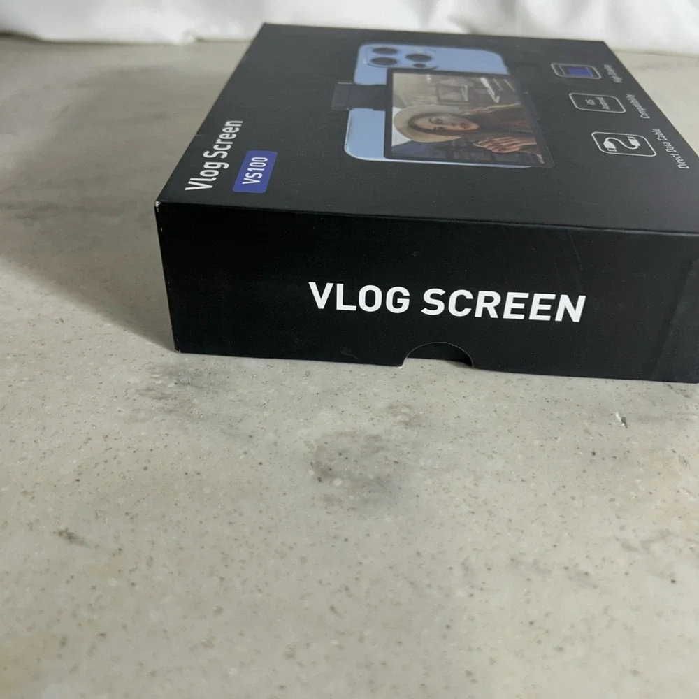 Vs100 Vlog Selfie Monitor Screen For Iphone And Android